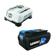 HART 40-Volt Fast Charger with HART 40-Volt 5.0Ah Battery (2-Tool)