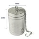 thumbnail image 3 of Xihbxyly Infusor de Té Grande, Colador de Malla Fina, Diseño de Acero Inoxidable, Extracción de Té con Sabor, Tapa Fina para Cualquier Recipiente, Cadena Extendida, Filtro de Especias Multiusos, Fáci, 3 of 7