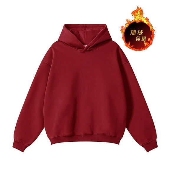 Mens Hoodie Qiggri Men's Leisure Hooded Sweatshirt Solid Color Shoulder Sleeves Long Sleeved Hoodies