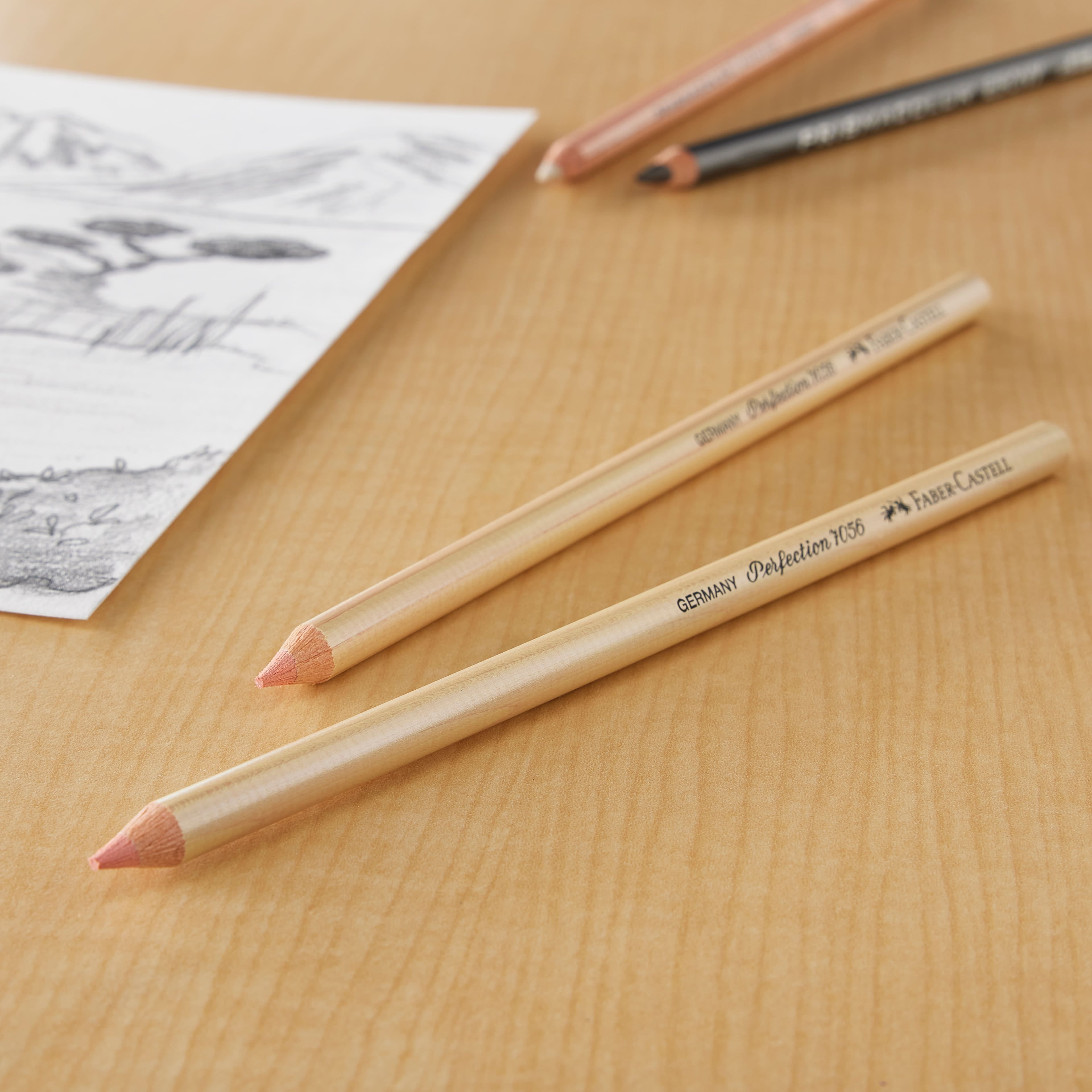 Faber-castell crayon gomme perfection 7056
