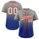 thumbnail image 3 of Camiseta de béisbol con degradado, camiseta personalizada del equipo, impresión de nombre personal, número, rayas, ropa deportiva de hip hop, camiseta de béisbol para hombres, mujeres y niños, 3 of 5