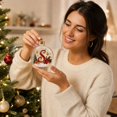 thumbnail image 4 of PLPPYFS Light Up Christmas Ornament, Christmas Holiday Letter Acrylic Ball with Warm LED, Mini Holiday Christmas Tree Hanging Decoration with Letter Scene Lighted for Window Xmas, 4 of 7
