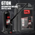 thumbnail image 3 of Botella hidráulica Jack DNA MOTORING 6 toneladas/6.000 kg negra, 3 of 6