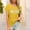A870 Yellow, variant on Easter T-Shirt for Women Cute Pastel Bunny Rabbit Graphic Short Sleeve Crewneck Soft Breathable Cotton Blend Casual Holiday Graphic Tee Top