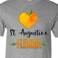thumbnail image 4 of Inktastic St. Augustine Florida Orange in Heart T-Shirt, 4 of 5