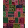 thumbnail image 1 of Ahgly Company Indoor Rectangle Abstract Coffee Brown Patchwork Area Rugs, 5' x 7', 1 of 6