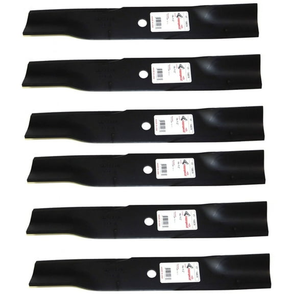 (6) 14436 Rotary Blades Compatible With Hustler 795757