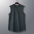 thumbnail image 4 of Leesechin Men's Tank Top Sleeveless Tee Round-Neck Summer Tshirt Loose Fit, 4 of 6