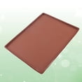 thumbnail image 2 of Nonstick Multi-function Baking Pastry Tool Swiss Roll Cake Mat Flexible Baking Tray Jelly Roll Pan Silicone Cookies Mold Bakeware (Coffee), 2 of 5