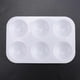 thumbnail image 4 of White Watercolor Palette, 6 Well Rectangular Paint Palettes 30PCS, 4 of 5