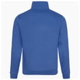 thumbnail image 2 of Awdis - Sudadera básica con cremallera de ¼ Modelo Sophomore Hombre Caballero (Azul eléctrico), 2 of 2