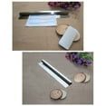 thumbnail image 3 of Aluminum Slide Check Rack Receipt Ticket Bill Clip Receipt Hanging Rack Bar Kitchen Order Holder Kitchen Tool 18in Long 2.28in Width, 3 of 8