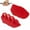 Red Pair, variant on Anti-Slip Workout Grips: NEW Rubber Gym Grips Deadlifts Palm Protection Gloves for Weight Lifting, Dumbbell, Deadlift, Bar Pad Pull Up Grippers, Gym Training and Exercise for Men Women (Gray Pair)