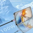 thumbnail image 3 of Night Charge Elf USB Cable with RGB Indicator Light 1M/2M Zinc Alloy Braided Wire for Safe Trickle Charging, 3 of 8