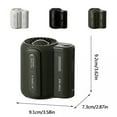 thumbnail image 4 of Ventilador personal portátil USB Advancent Electrodomésticos verde, 4 of 6