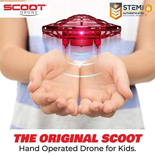 Force1 Scoot Drone Operado a Mano para Niños o Adultos Sensor de Movimiento Manos Libres Force1