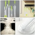 thumbnail image 3 of Kuyiluo Bottle Brush 1 Set 4pcs Bottle Brushes Long Handle Water Bottle Clean Brushes (Light Green), 3 of 11