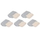 thumbnail image 2 of Cepillo para limpiar ranuras de ventanas, herramienta de limpieza para esquinas de puertas y rieles de ventanas desmontables, color beige, 2 of 10