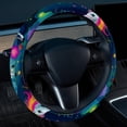 thumbnail image 2 of Robot Unicorn Attack 14.5 Inch Printing PVC Leather Car Wheel Cover Steering Wheel Cover Auto Accessories, 2 of 6