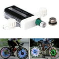 thumbnail image 2 of UDIYO Waterproof Bicycle Cycling Wheel Tire Valve Stem Rim Decor LED Spoke Light Lamp, 2 of 7