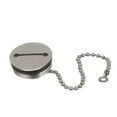 thumbnail image 2 of Attwood Deck Fill Replacement Cap, Stainless Steel, 2 of 2