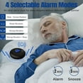 Vibrating Alarm Clock For Heavy Sleepers, Bed Shaker Under Pillow For