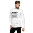 thumbnail image 3 of TAXAPHORIA Sweatshirt – Bold & Comfy Statement Apparel for Everyday Wear (White, L), 3 of 6