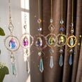 thumbnail image 2 of Nvzi Bola de prismas de cristal atrapasol para colgar en la ventana, decoración navideña para jardín, B21, 2 of 5