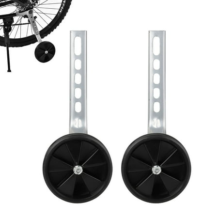 TSV Bike Training Wheels for Kids,  for 12 14 16 18 20 Inch Bicycle, Black / White, 1