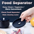 thumbnail image 3 of Cordless Multifunctional Mini Electric Garlic Chopper, Mini Electric Food Chopper, 4 Blades Wireless Food Processor for Garlic, Onion, Ginger, Chili, Vegetable, Meat, Nuts, Spices, Fruit, 3 of 8