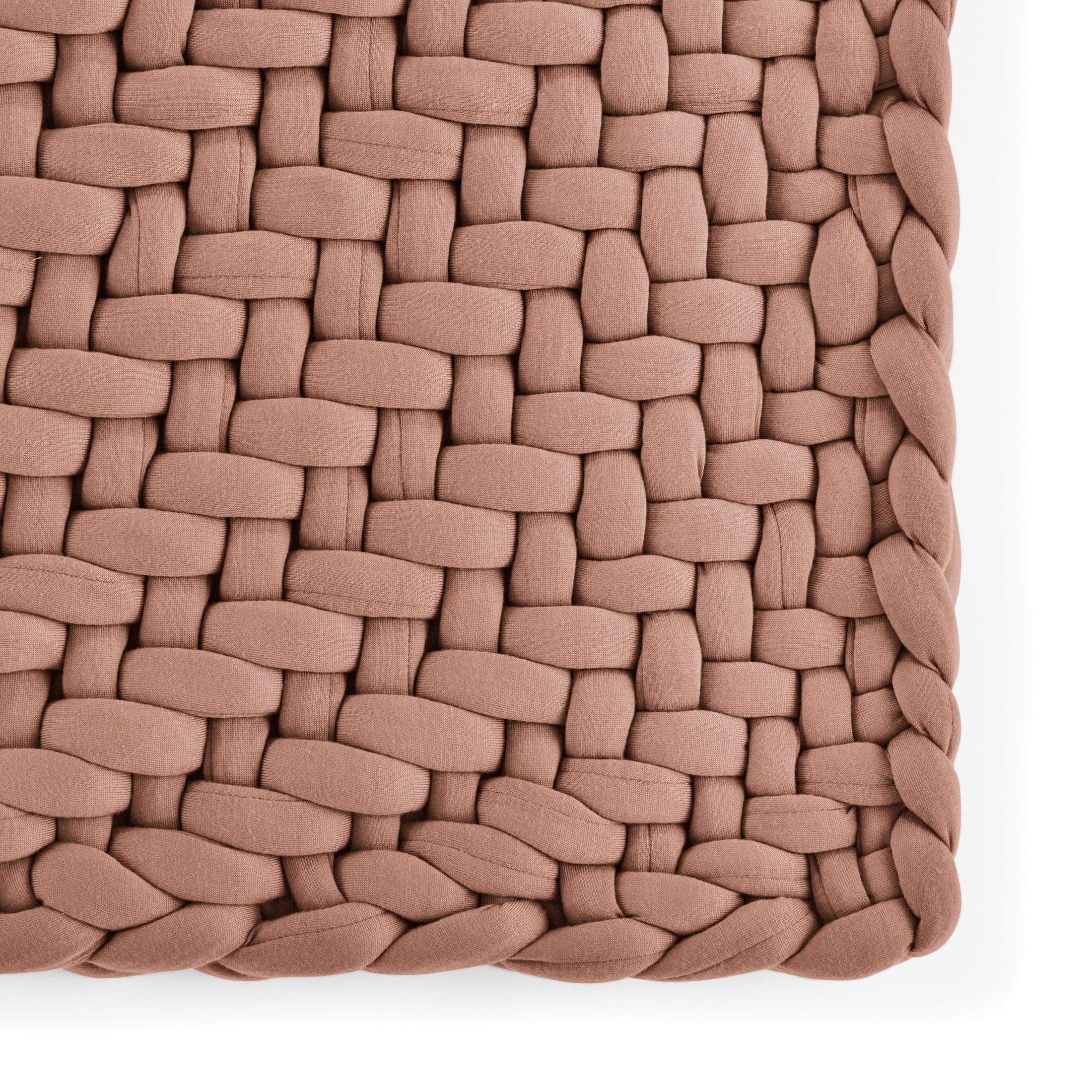 Allswell Weighted Knit Throw Blanket, Savannah Taupe, 15 lbs