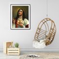thumbnail image 3 of Cuadros Decorativos 5D diamante pintura DIY Jesús completo redondo taladro mosaico imagen decoración del hogar Ndcxsfigh Nuevos Originales, 3 of 5
