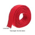 thumbnail image 2 of UPOUART Karate Taekwondo Belt in Red for Training and Competition with Waist Protection, 2 of 8