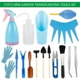 thumbnail image 4 of 21 pcs Mini Garden Hand Tools Transplanting Tools Succulent Tools Miniature Planting Gardening Tool Set Garden Plant Care, 4 of 11