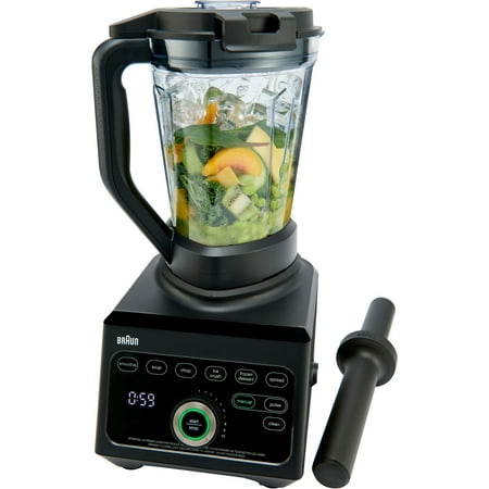 Braun - TriForce Blender with Smoothie2Go - Black