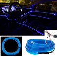 thumbnail image 1 of Accesorios De Decoración Para Coche Tira De Luz LED Atmósfera Puerta Del Salpicadero De Neón USB Lámpara De Alambre Interior Barra Ambiental 5/12V Universal, 1 of 4