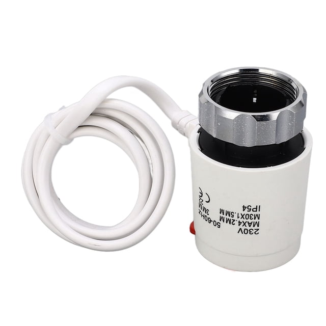 Válvula De Radiador, Válvula De Radiador De Actuador Eléctrico, Reemplazo Universal, Evita Fugas, 230 VCA Para El Hogar
