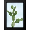 thumbnail image 2 of Jensen, Mia 13x18 Black Modern Framed Museum Art Print Titled - Cactus on Blue VII, 2 of 5