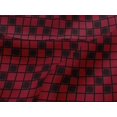 thumbnail image 4 of oneOone Viscose Jersey Fabric Check Ikat Printed Craft Fabric BTY 60 Inch Wide, 4 of 5