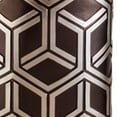 thumbnail image 2 of Deep Brown and Silver Geo Weave Table Lamp, 2 of 4