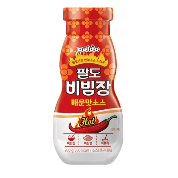 Paldo Spicy Bibim Sauce 200g | Korean Hot Bibimbap & Noodle Sauce