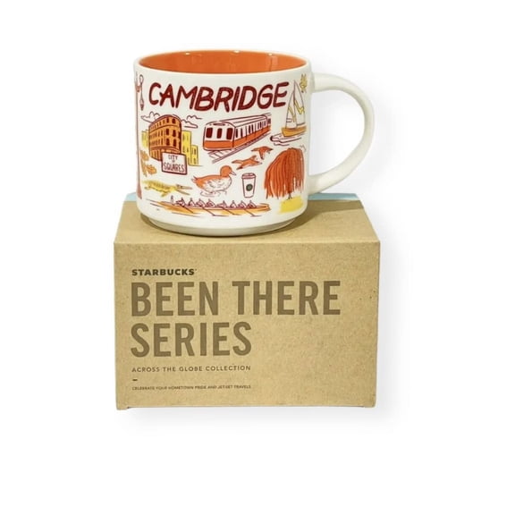 Starbucks Been There Series Cambridge Ceramic Mug, 14 Oz