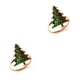 thumbnail image 3 of Inteprter Servilletero navideño de acero inoxidable, vacaciones navideñas, boda, cena, pañuelos de papel, toalleros, banquete, de comedor, adorno Árbol verde 2piezas Inteprter CBP163677, 3 of 6