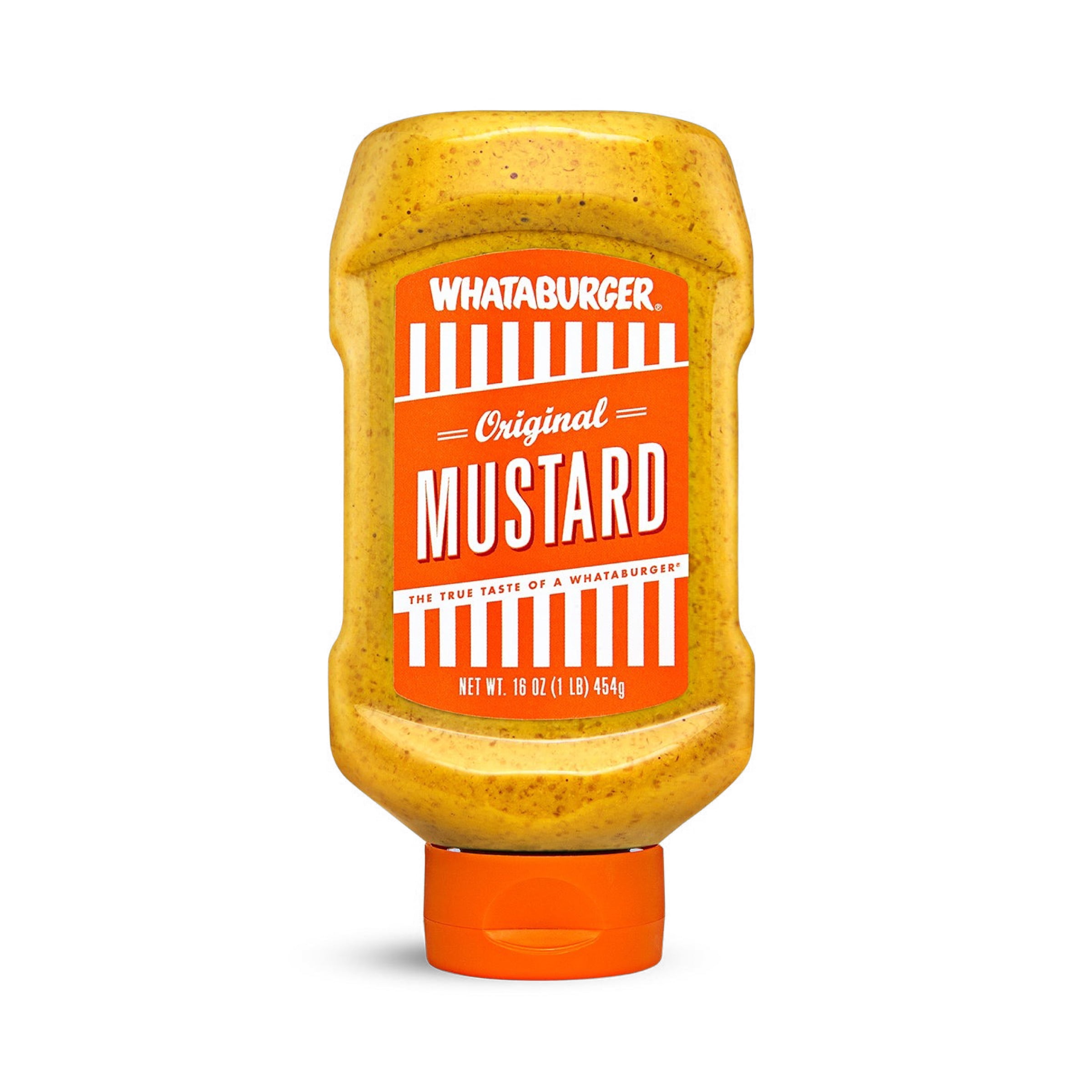 (4 pack) Whataburger Mustard 16oz
