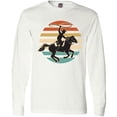 thumbnail image 3 of Inktastic Rodeo Team Roping Cowboy Long Sleeve T-Shirt, 3 of 5