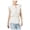 white, variant on Cynthia Rowley Womens Ruffled Knit Blouse, White, Medium