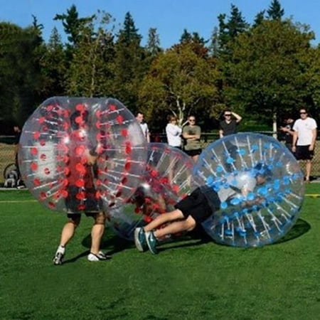 New Football Ball - iMeshbean 2PCS 1.2M Body Inflatable Bumper Football PVC Zorb Ball Human Bubble Soccer Ball