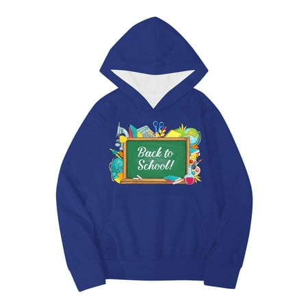 

Kids Boys Girls Autumn WInter School Season Letter Printed Long Sleeve Hoodie Warm and Comfortable Tops Children s Clothing Long Sleeve Zip Hoodie Heavy Blend Youth Hooded Sweatshirt Jr Sweaters for