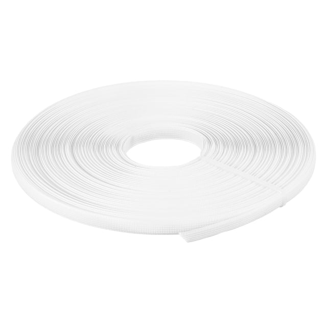 Uxcell Varilla para Coser, 1 paquete 25 Yards 8mm Poliéster de Alta Densidad para Corsé de Vestido de Novia, Vestido de Novia Blanco