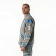 thumbnail image 7 of Unisex The Wild Collective  Gray Detroit Lions Oversized Retro Full-Zip Jacket, 7 of 7